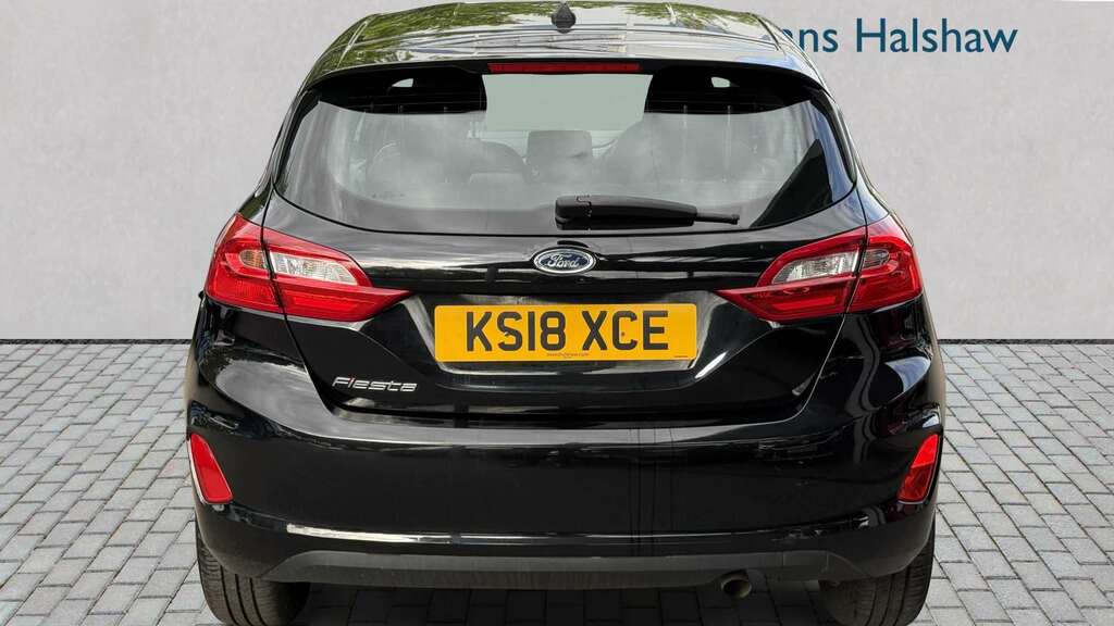 Ford Fiesta 1.0 Ecoboost Zetec Navigation 2018 KS18XCE Black #4