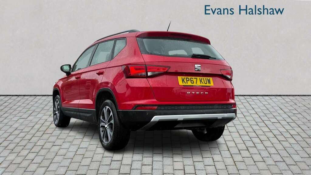 Seat Ateca 1.0 Tsi Ecomotive Se 2017 KP67KUW Red #4