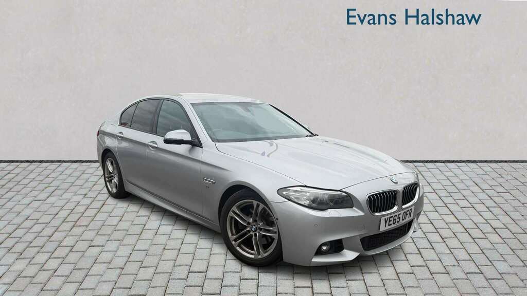 BMW 5 Series 520D 190 M Sport Step 2015 Silver