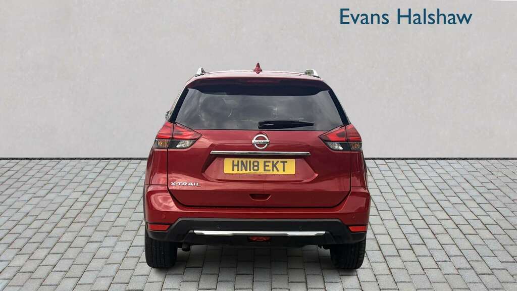 Nissan X-Trail 1.6 Dci Tekna 7 Seat 2018 HN18EKT Red #3