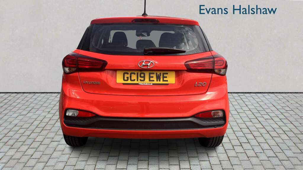 Hyundai I20 1.2 Mpi Se 2019 GC19EWE Red #5