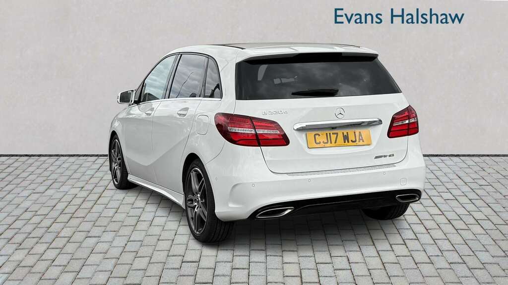 Mercedes-Benz B Class B220d Amg Line Premium Plus 2017 CJ17WJA White #2
