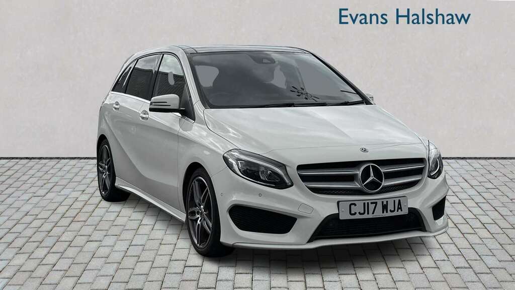 Mercedes-Benz B Class B220d Amg Line Premium Plus 2017 White