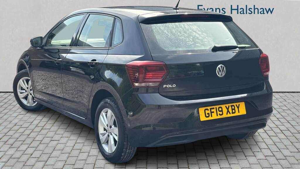 Volkswagen Polo 1.0 Evo 80 Se 2019 GF19XBY Black #3