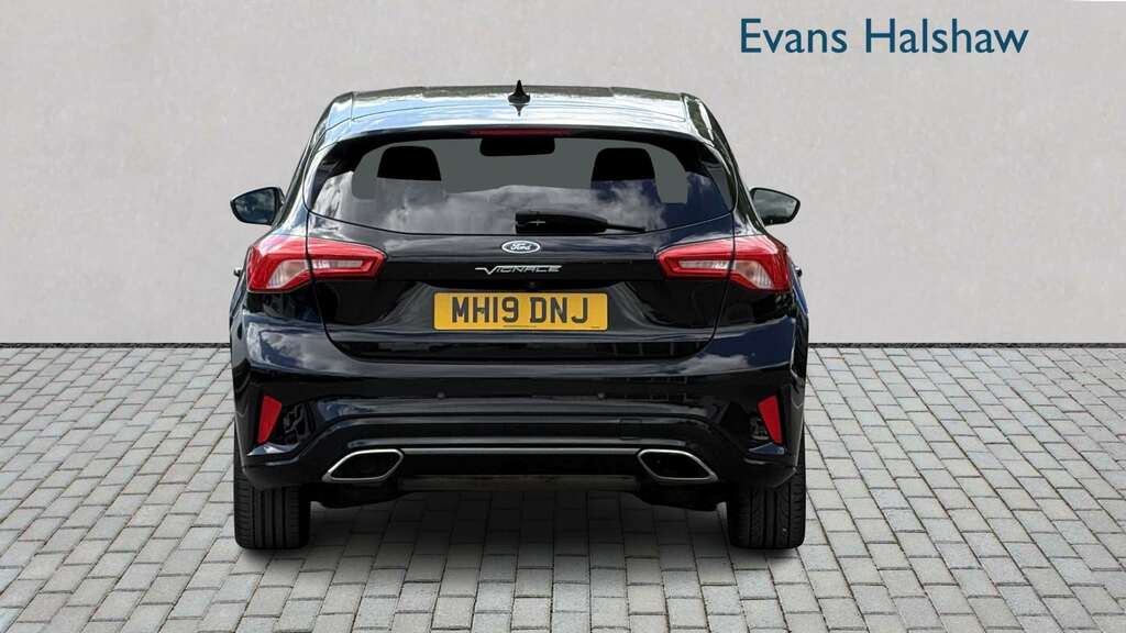 Ford Focus 1.0 Ecoboost 125 2019 MH19DNJ Black #5