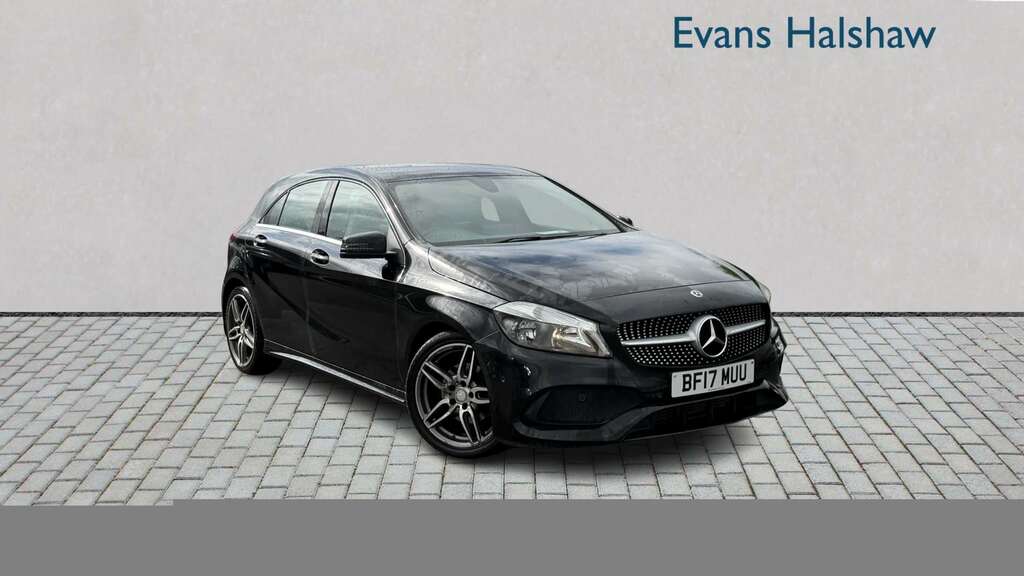 Mercedes-Benz A Class A180d Amg Line Executive 2017 Black
