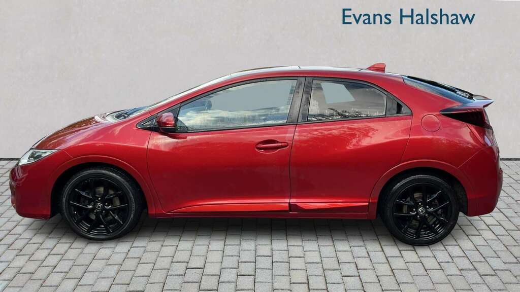 Honda Civic 1.6 I-dtec Sport 2017 Red #2