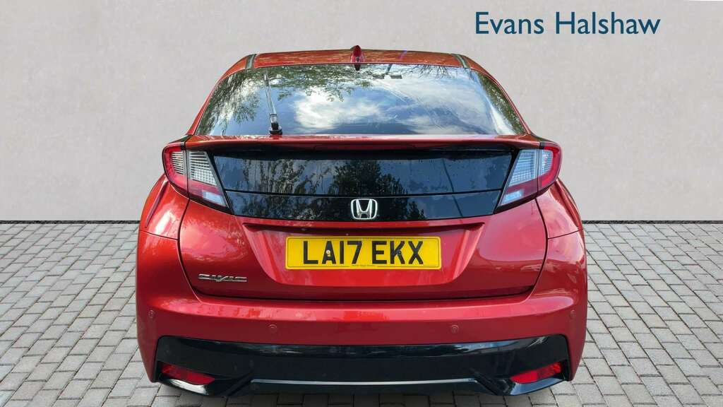 Honda Civic 1.6 I-dtec Sport 2017 Red #4