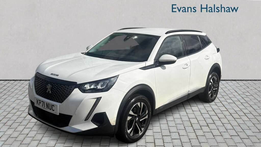 Peugeot 2008 1.2 Puretech Allure 2021 KP71NUC White #2
