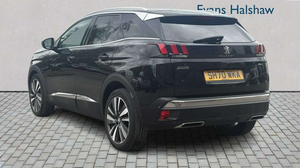 Peugeot 3008 1.5 Bluehdi Gt Line Eat8 2020 SH70WKA Black #2