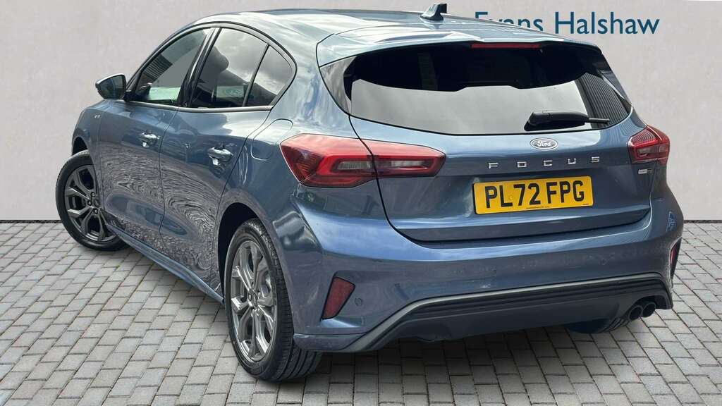 Ford Focus 1.0 Ecoboost Hybrid Mhev 155 St-line Edition 2 PL72FPG Blue #2