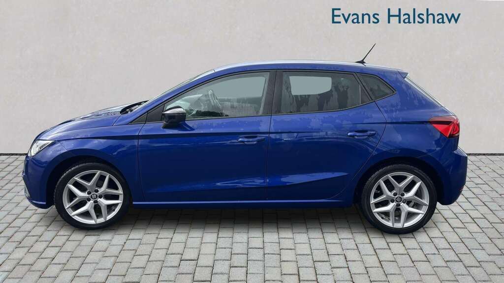 Seat Ibiza 1.0 Tsi 95 Fr Ez 2020 GJ20WNR Blue #3