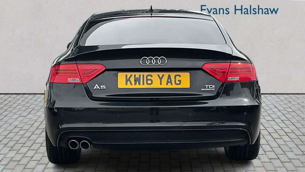 Audi A5 2.0 Tdi 190 Quattro Black Edition Plus 5St 2 Black #3