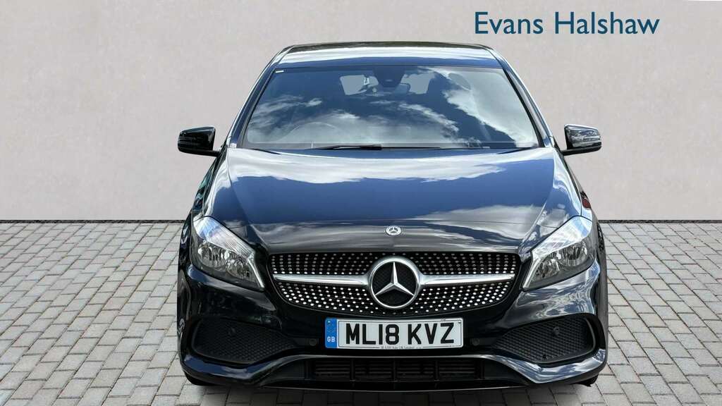 Mercedes-Benz A Class A200d Amg Line 2018 ML18KVZ Black #4