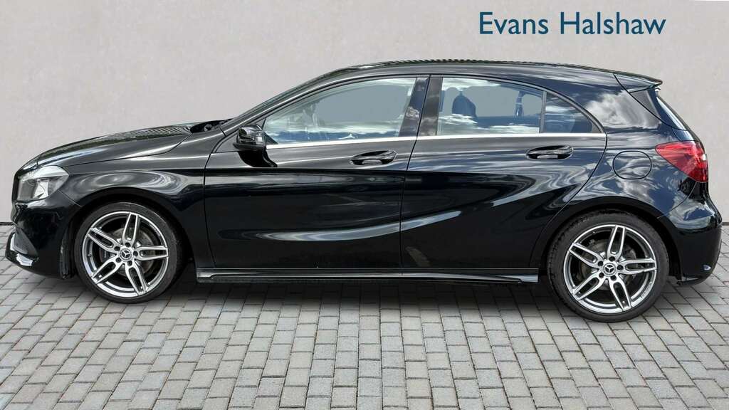 Mercedes-Benz A Class A200d Amg Line 2018 ML18KVZ Black #3