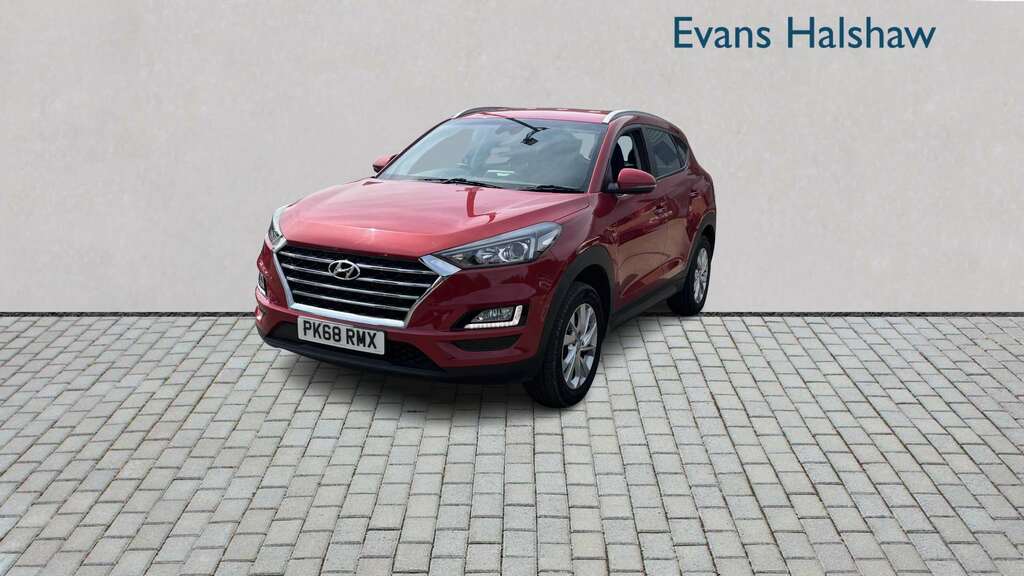 Hyundai Tucson 1.6 Gdi Se Nav 2Wd 2018 PK68RMX Red #2