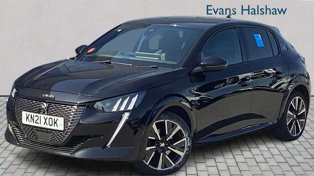 Peugeot 208 1.2 Puretech 100 Gt 2021 KN21XOK Black #2