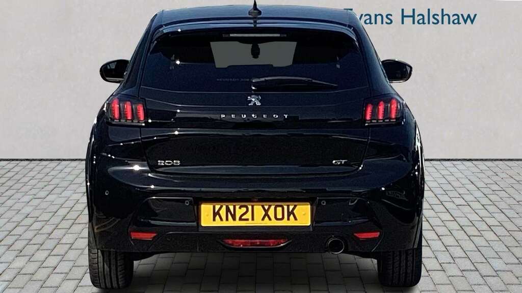 Peugeot 208 1.2 Puretech 100 Gt 2021 KN21XOK Black #5