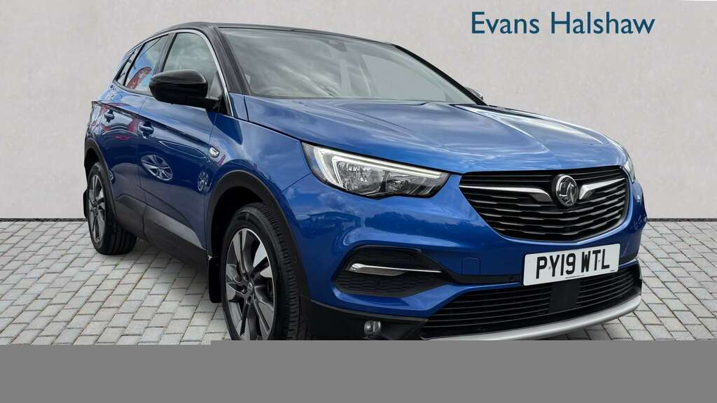 Vauxhall Grandland X 1.5 Turbo D Sport Nav 6 Speed 2019 Blue