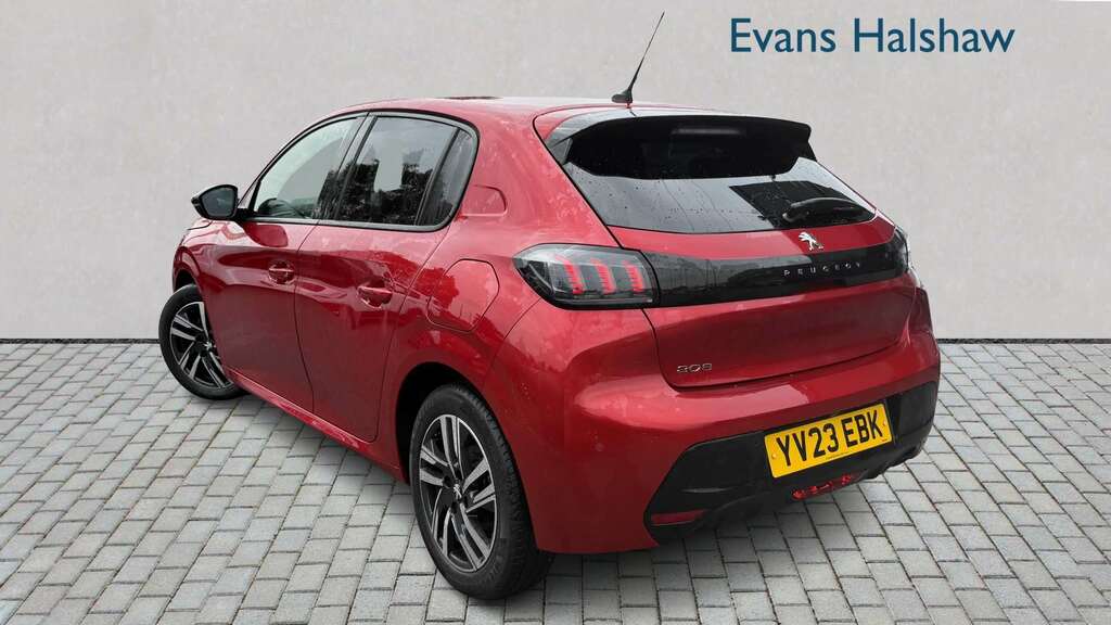Peugeot 208 1.2 Puretech 100 Allure Premium 2023 YV23EBK Red #2
