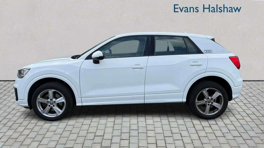 Audi Q2 1.0 Tfsi Sport 2018 PJ18SFU White #3