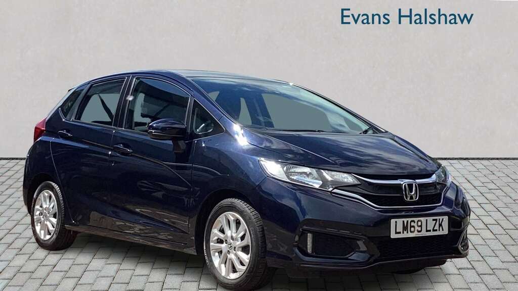Honda Jazz 1.3 I-vtec Se Navi Cvt 2020 Blue