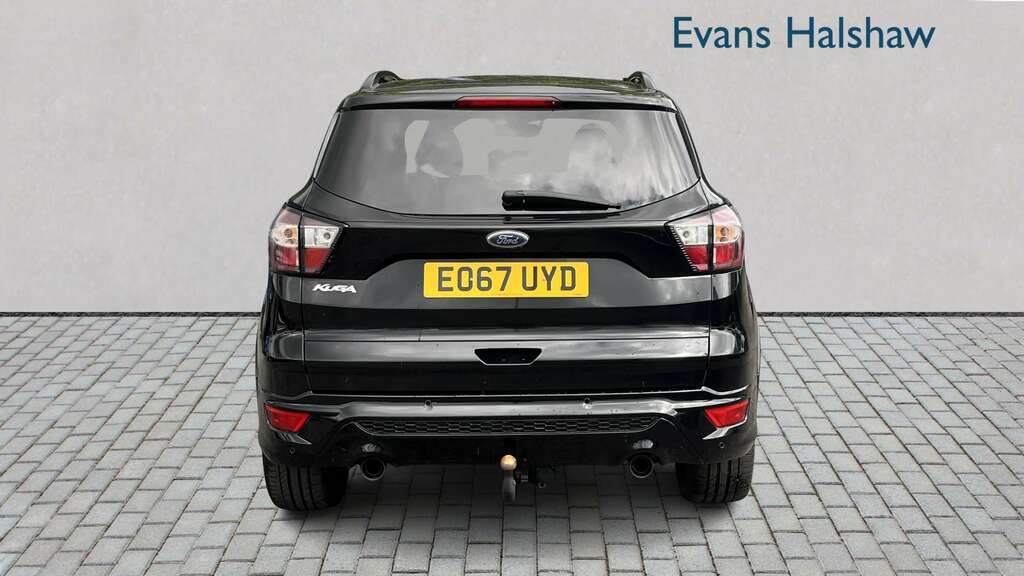 Ford Kuga 2.0 Tdci 180 St-line 2017 EO67UYD Black #4