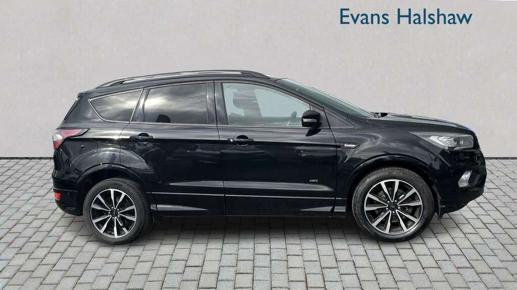 Ford Kuga 2.0 Tdci 180 St-line 2017 EO67UYD Black #2