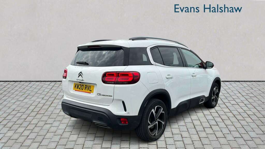 Citroen C5 Aircross 1.5 Bluehdi 130 Flair Eat8 2020 KW20RVL White #4