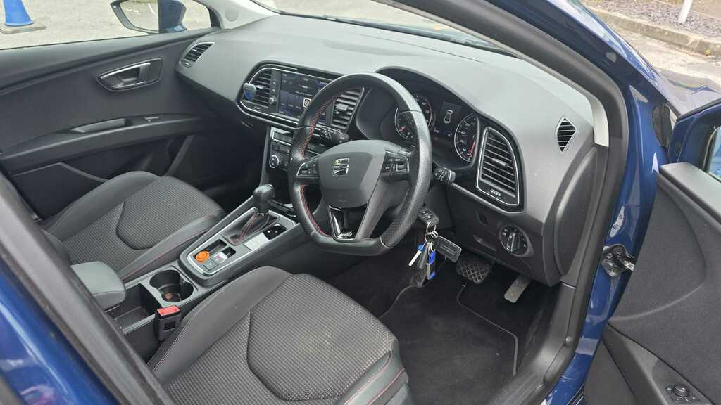Seat Leon 2.0 Tsi 190 Fr Ez Dsg 2019 GP19LXR Blue #4