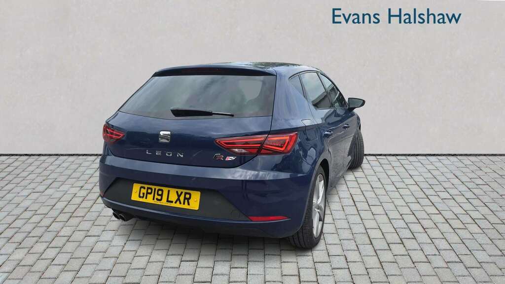 Seat Leon 2.0 Tsi 190 Fr Ez Dsg 2019 GP19LXR Blue #2