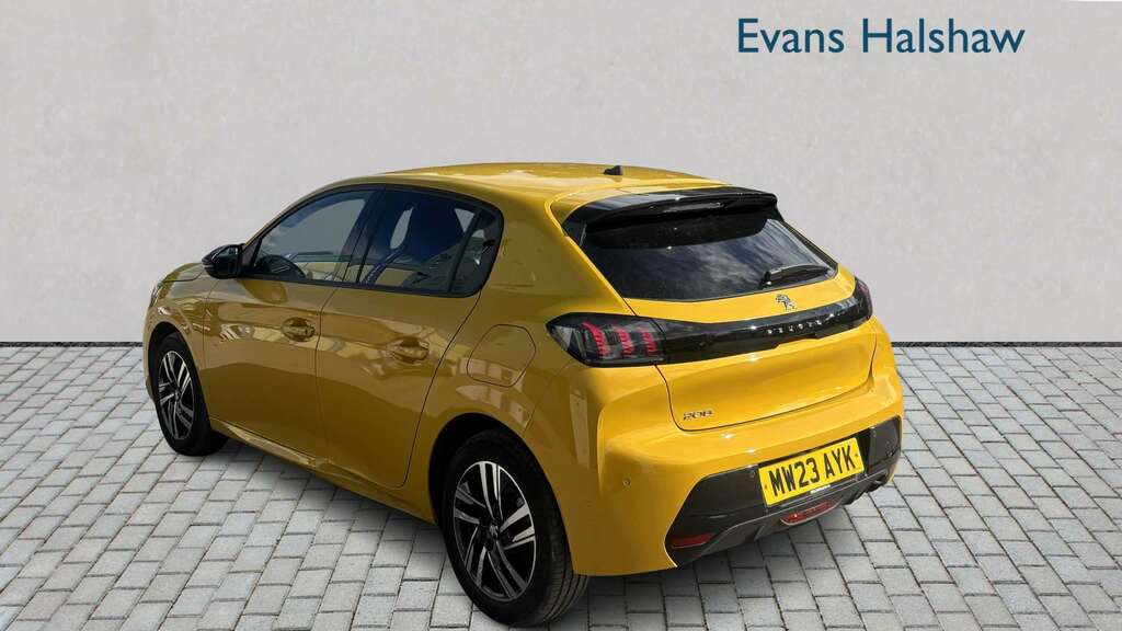 Peugeot 208 1.2 Puretech 100 Allure Premium 2023 MW23AYK Yellow #3
