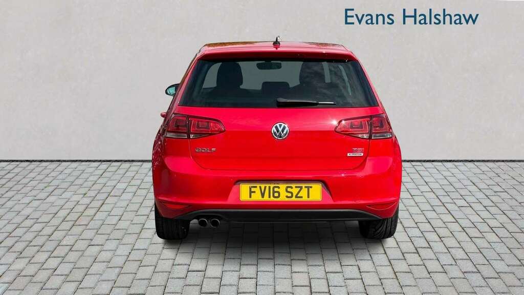 Volkswagen Golf 1.4 Tsi 150 Gt Edition Dsg 2016 FV16SZT Red #5