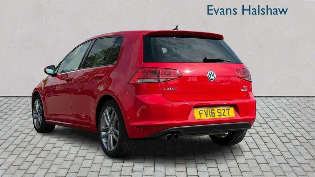 Volkswagen Golf 1.4 Tsi 150 Gt Edition Dsg 2016 FV16SZT Red #2