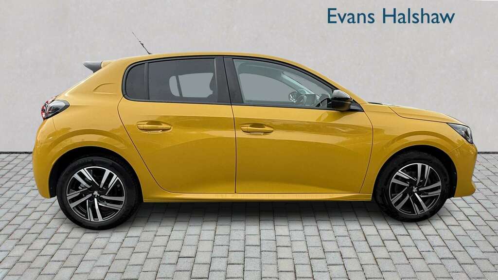 Peugeot 208 1.2 Puretech 100 Active Premium Eat8 2023 PJ23FFG Yellow #2