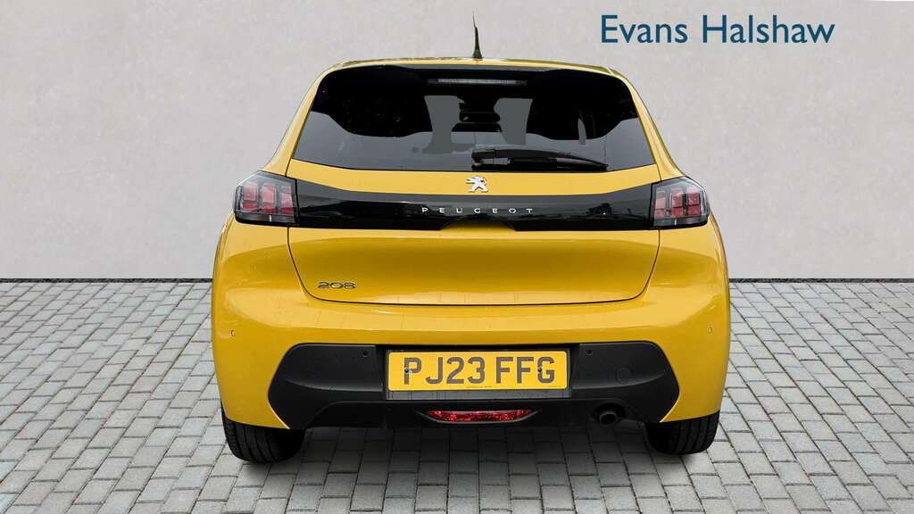 Peugeot 208 1.2 Puretech 100 Active Premium Eat8 2023 PJ23FFG Yellow #3