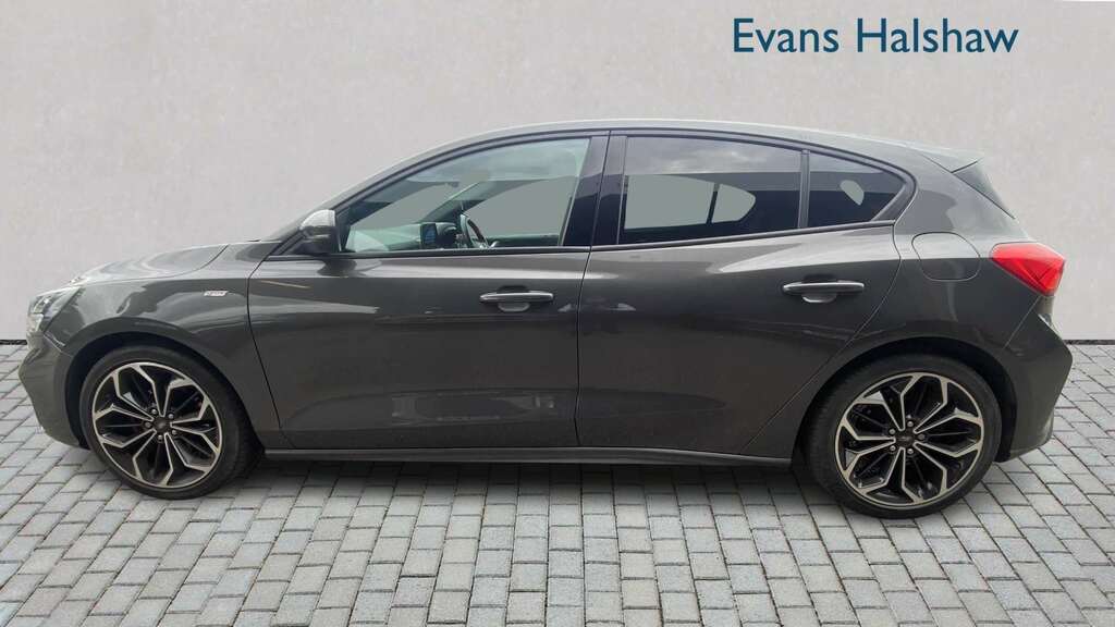 Ford Focus 1.0 Ecoboost Hybrid Mhev 155 St-line X Edition WP70OKO Blue #4
