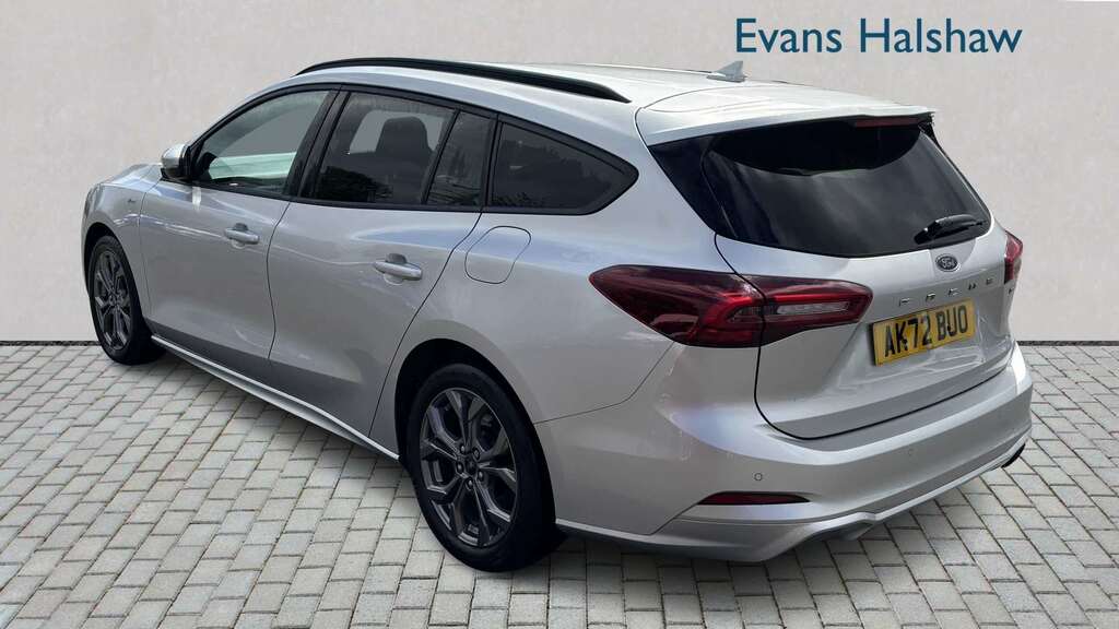 Ford Focus 1.0 Ecoboost Hybrid Mhev 155 St-line Edition 2 AK72BUO Silver #2
