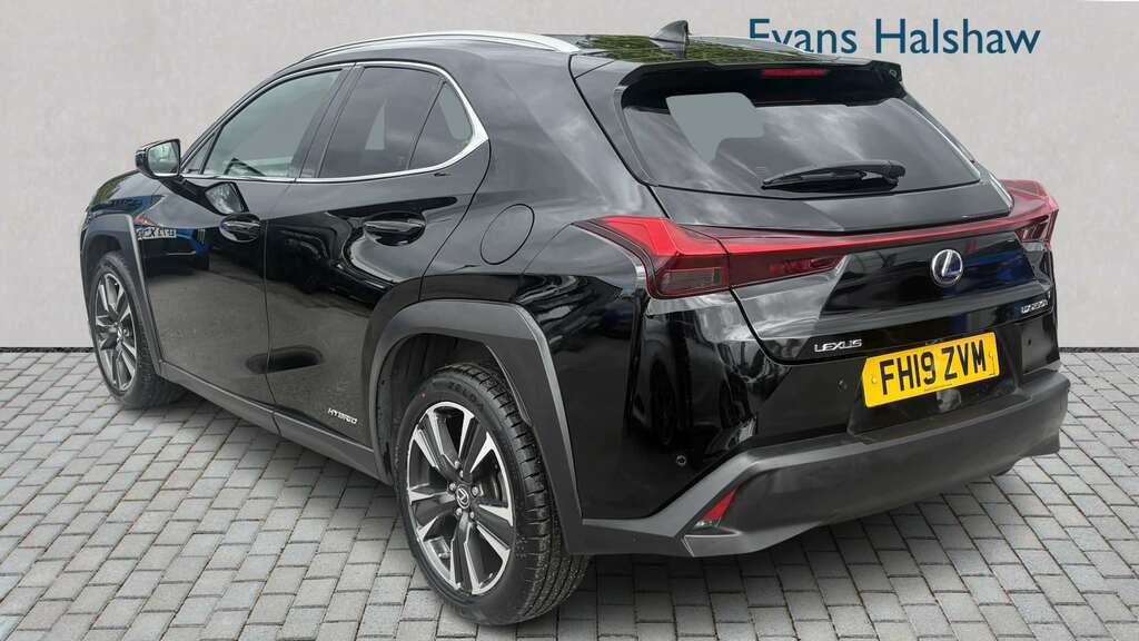 Lexus UX 250H 2.0 Cvt Premium Packnav 2019 FH19ZVM Black #5