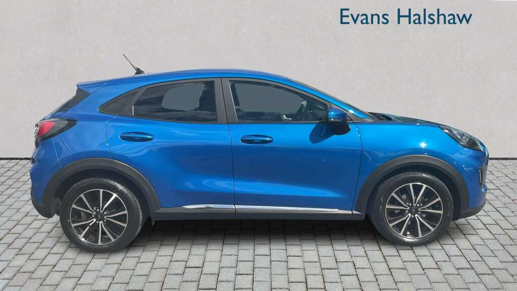 Ford Puma 1.0 Ecoboost Hybrid Mhev Titanium 2023 DA73GLZ Blue #2