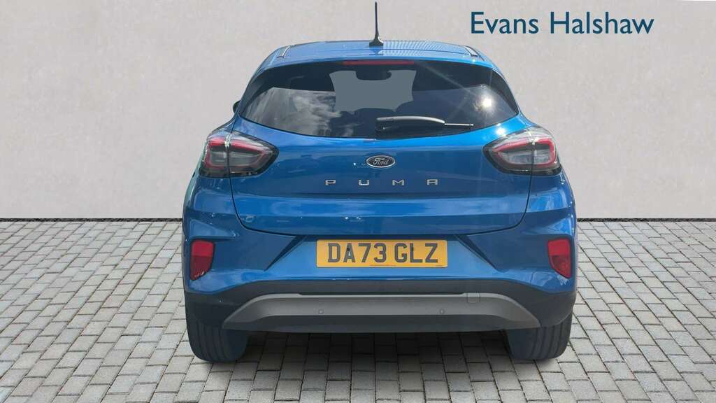 Ford Puma 1.0 Ecoboost Hybrid Mhev Titanium 2023 DA73GLZ Blue #4