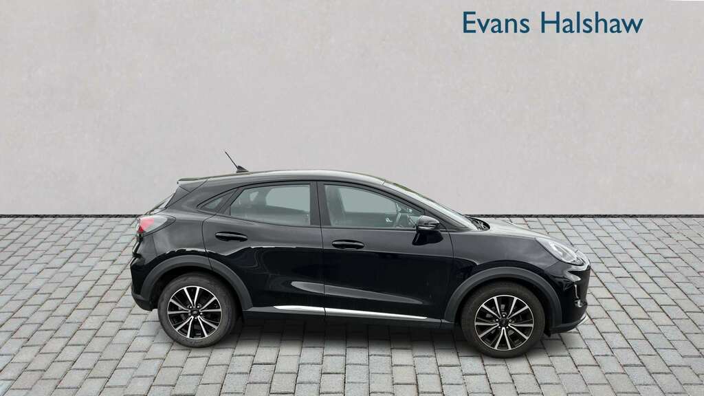 Ford Puma 1.0 Ecoboost Hybrid Mhev 155 Titanium 2023 SF23XJP Black #3