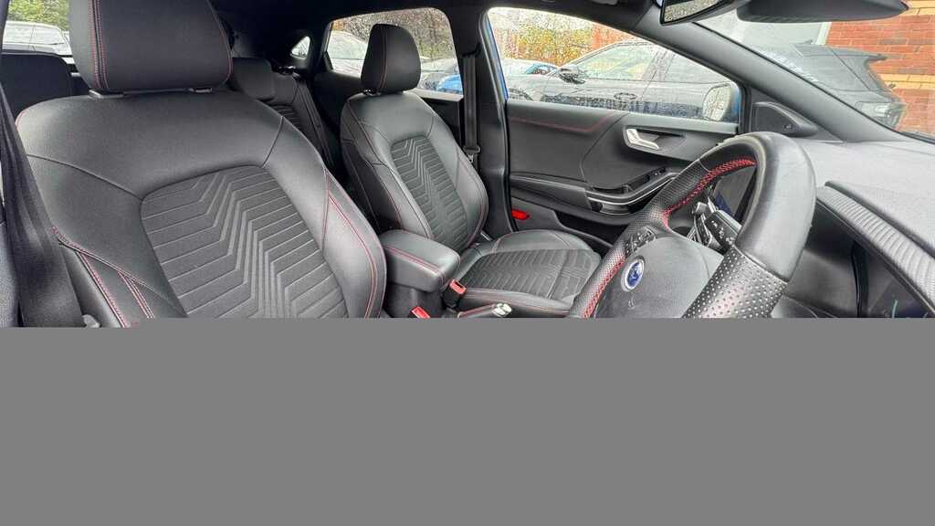 Ford Puma 1.0 Ecoboost Hybrid Mhev 155 St-line X 2023 YH23KRX Blue #5