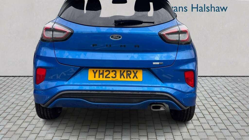Ford Puma 1.0 Ecoboost Hybrid Mhev 155 St-line X 2023 YH23KRX Blue #3