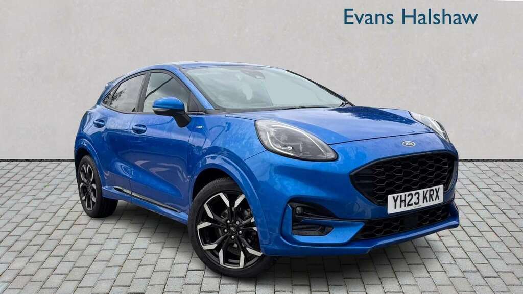 Ford Puma 1.0 Ecoboost Hybrid Mhev 155 St-line X 2023 Blue