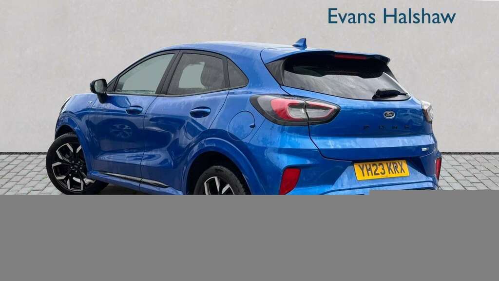 Ford Puma 1.0 Ecoboost Hybrid Mhev 155 St-line X 2023 YH23KRX Blue #2