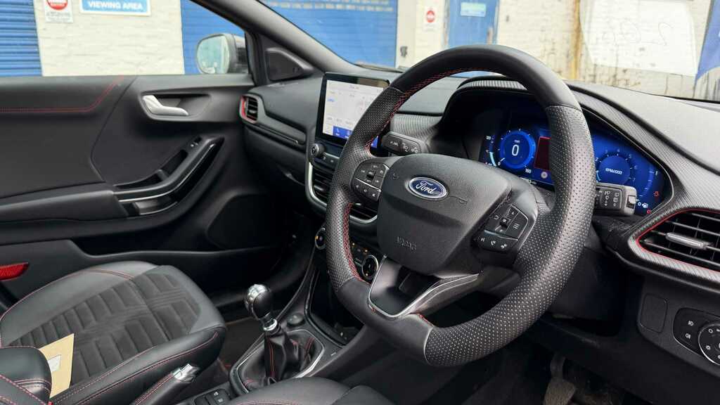 Ford Puma 1.0 Ecoboost Hybrid Mhev 155 St-line X 2022 XGZ8687 Black #5