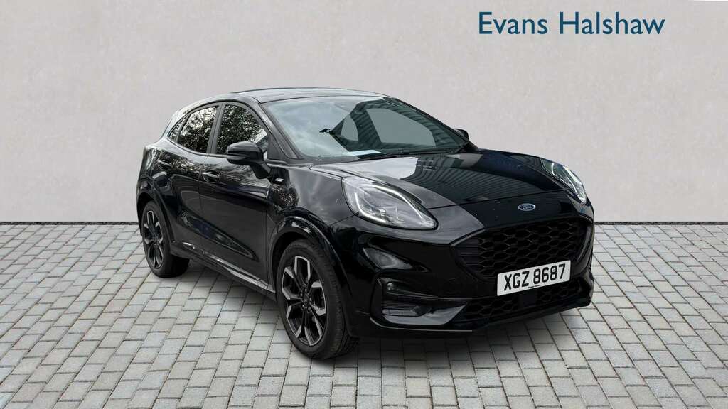 Ford Puma 1.0 Ecoboost Hybrid Mhev 155 St-line X 2022 Black