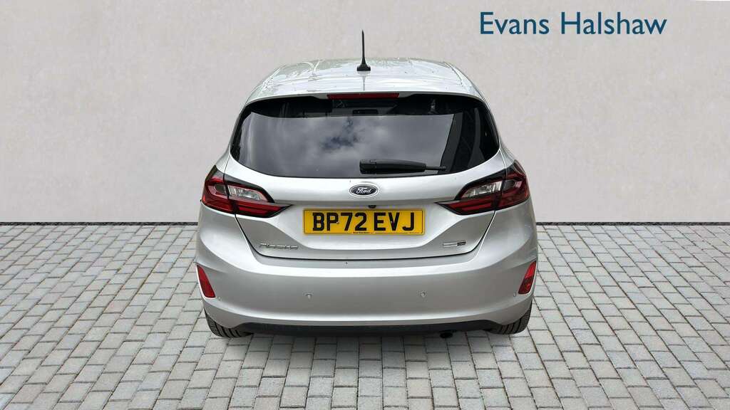 Ford Fiesta 1.0 Ecoboost Hybrid Mhev 125 Titanium X 2022 BP72EVJ Silver #4