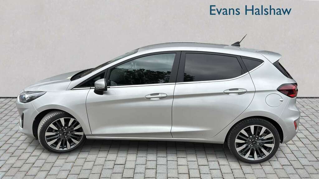 Ford Fiesta 1.0 Ecoboost Hybrid Mhev 125 Titanium X 2022 BP72EVJ Silver #2